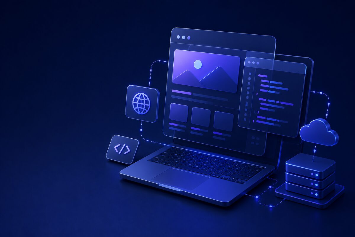 Web Development services illustration